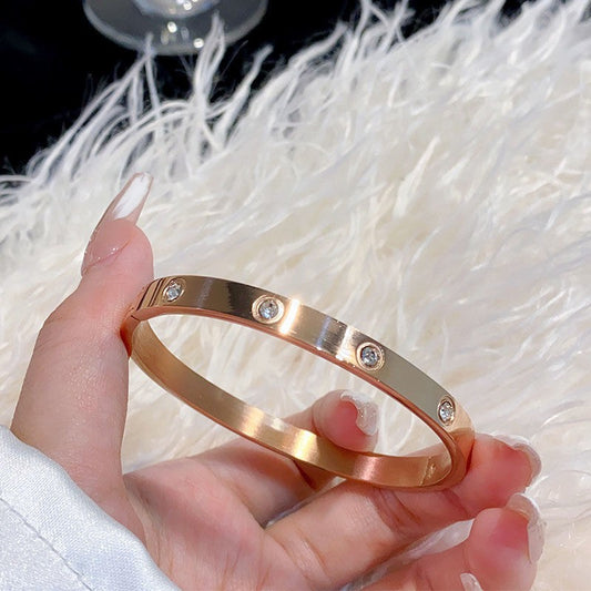 Titanium steel bracelet
