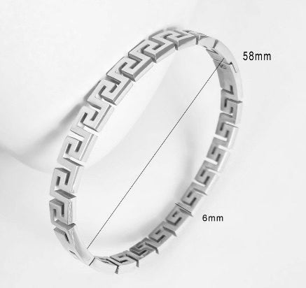 Titanium steel bracelet