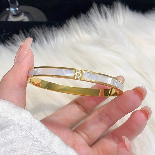 Titanium steel bracelet