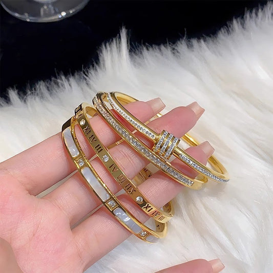 Titanium steel bracelet