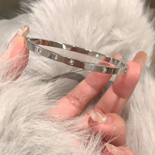 Titanium steel bracelet