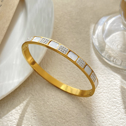 Titanium steel bracelet