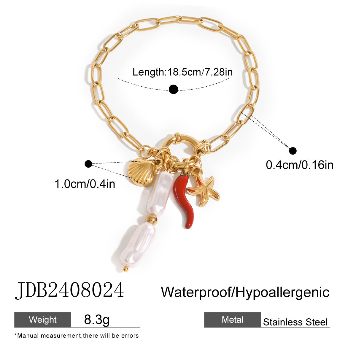 titanium steel bracelet