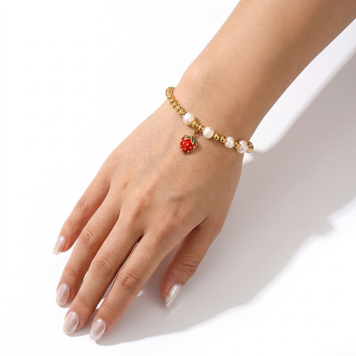 Titanium steel chain bracelet