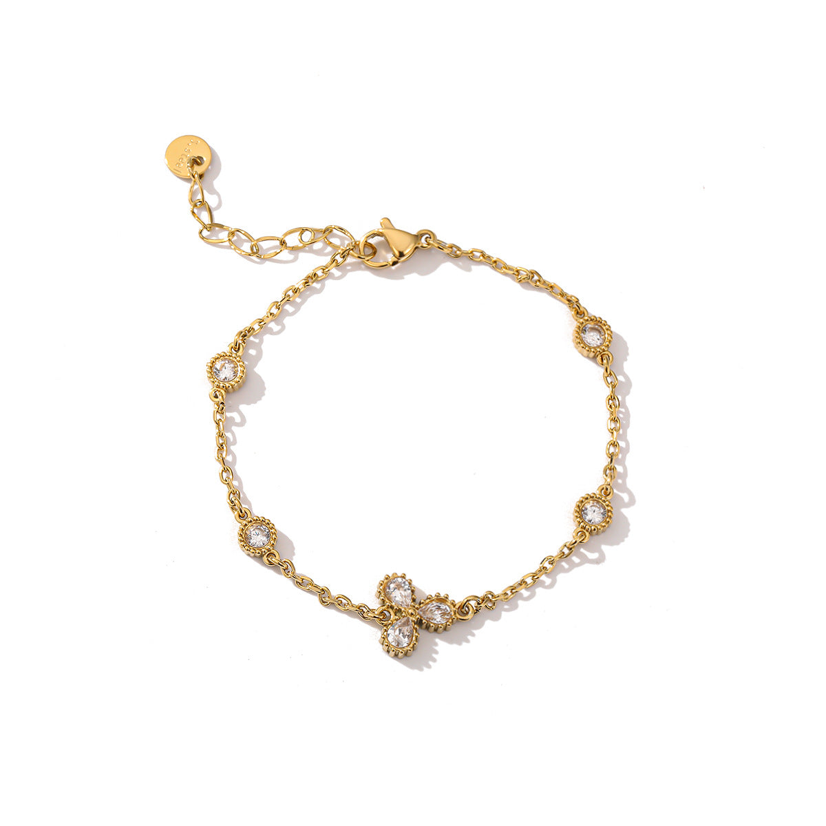 Titanium steel chain bracelet