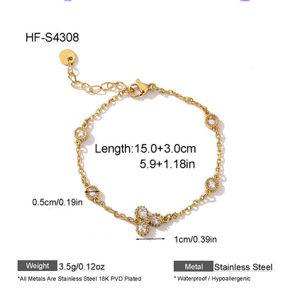 Titanium steel chain bracelet