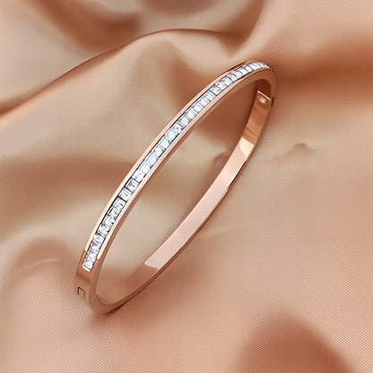Titanium Steel Diamond Bracelet