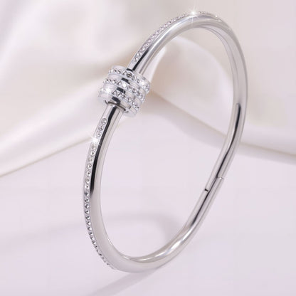 Titanium Steel Diamond Bracelet