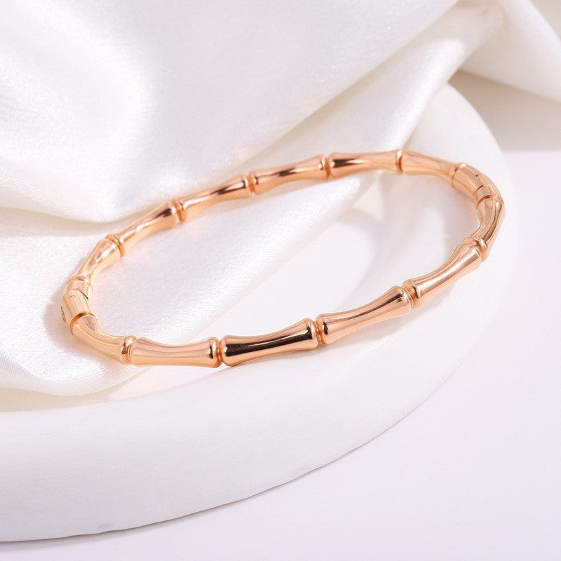 Titanium Steel Diamond Bracelet