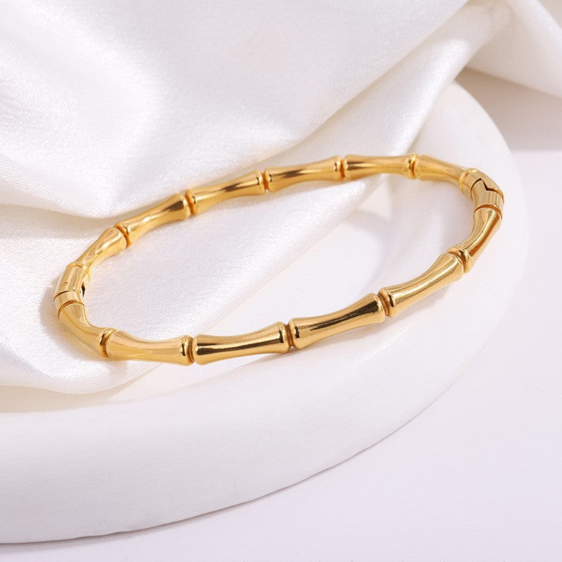 Titanium Steel Diamond Bracelet