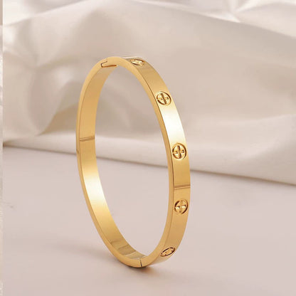 Titanium Steel Diamond Bracelet