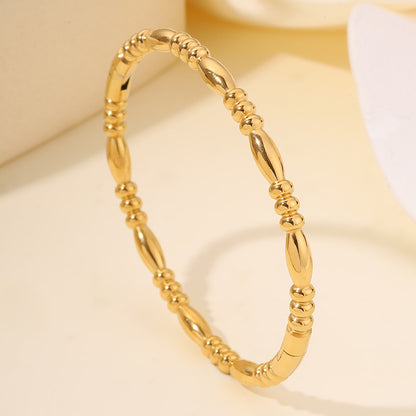Titanium Steel Diamond Bracelet