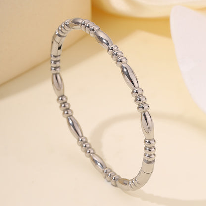 Titanium Steel Diamond Bracelet