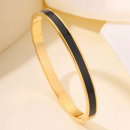Titanium Steel Diamond Bracelet