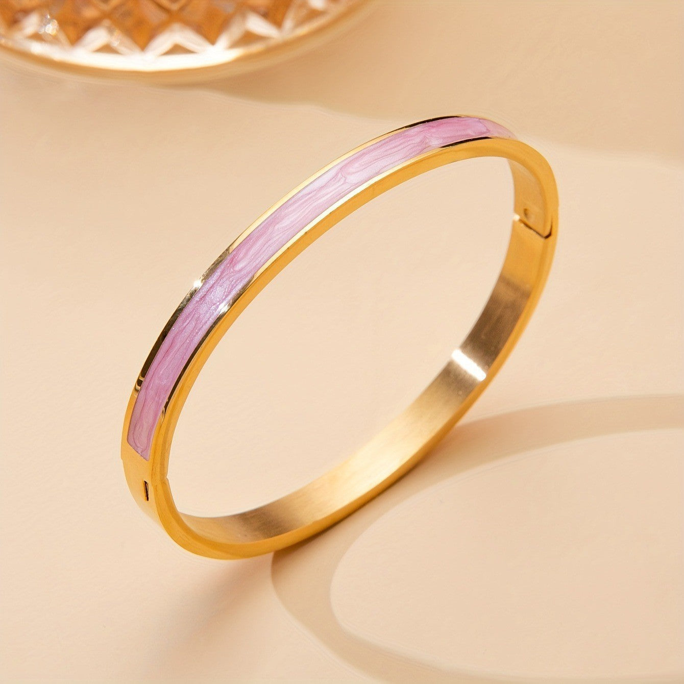 Titanium Steel Diamond Bracelet