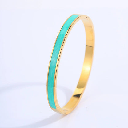 Titanium Steel Diamond Bracelet