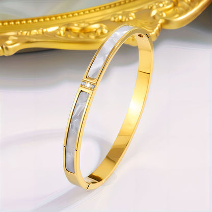 Titanium Steel Diamond Bracelet