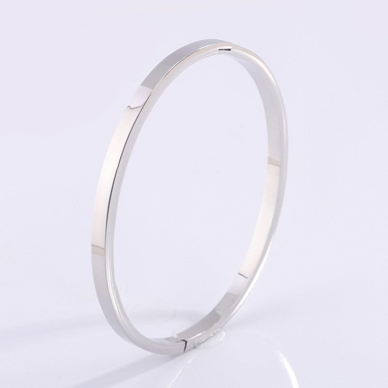 Titanium Steel Diamond Bracelet