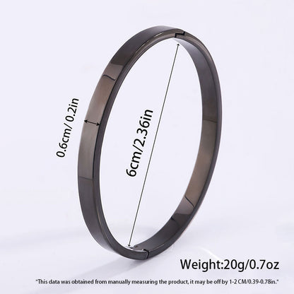 Titanium Steel Diamond Bracelet