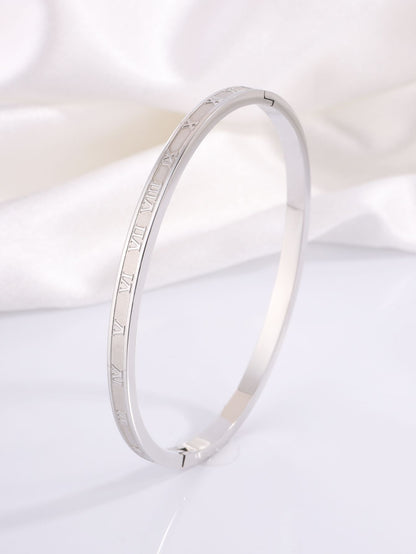 Titanium Steel Diamond Bracelet