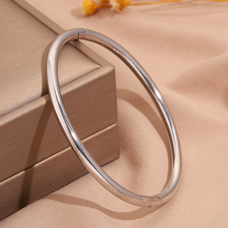 Titanium Steel Diamond Bracelet