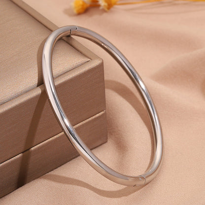 Titanium Steel Diamond Bracelet
