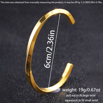 Titanium Steel Diamond Bracelet