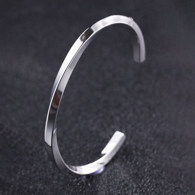 Titanium Steel Diamond Bracelet