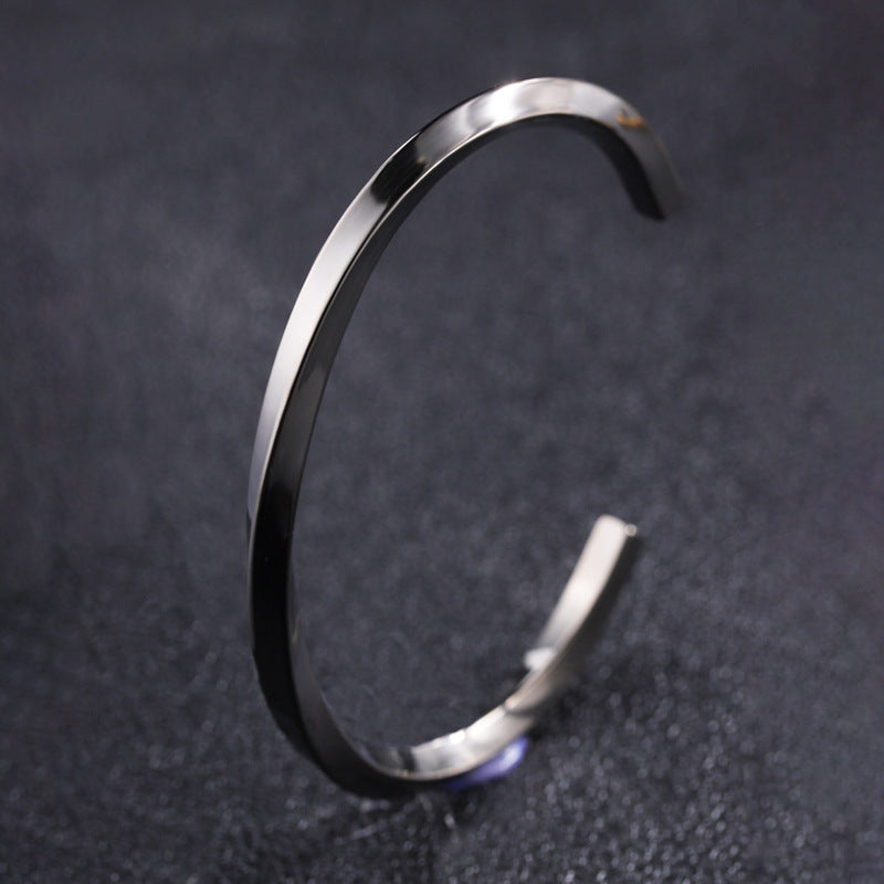 Titanium Steel Diamond Bracelet