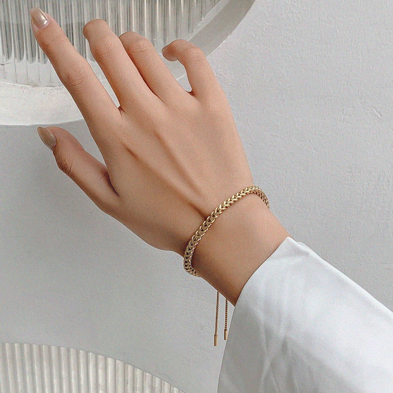 Titanium Steel Geometric Women Bracelet