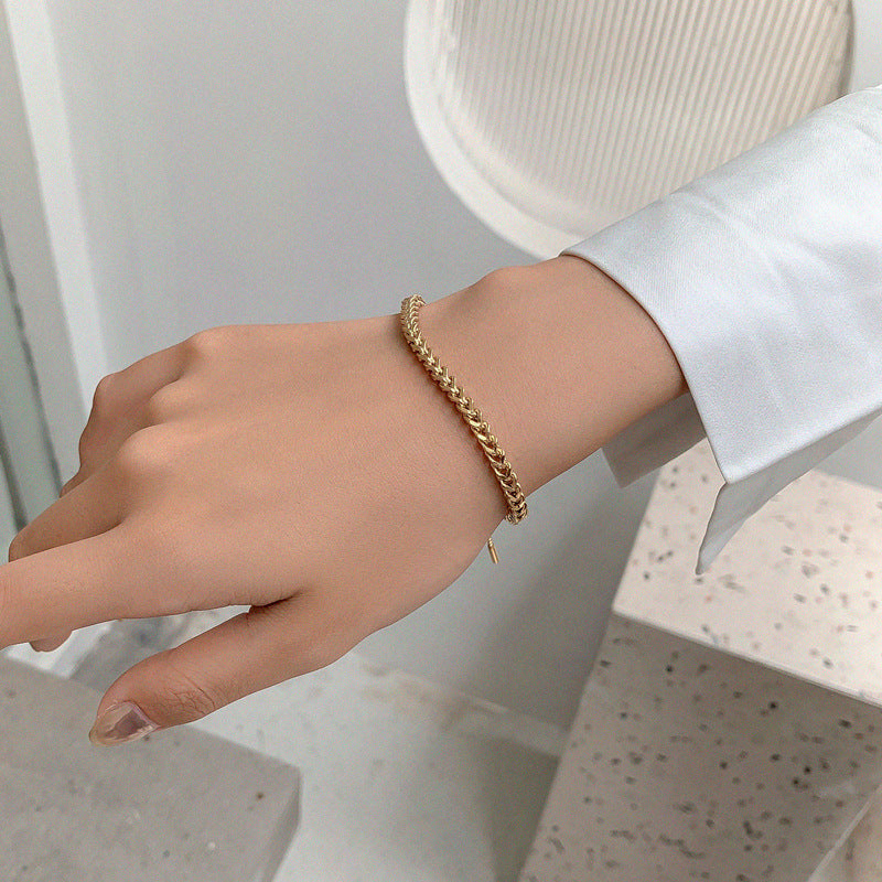 Titanium Steel Geometric Women Bracelet