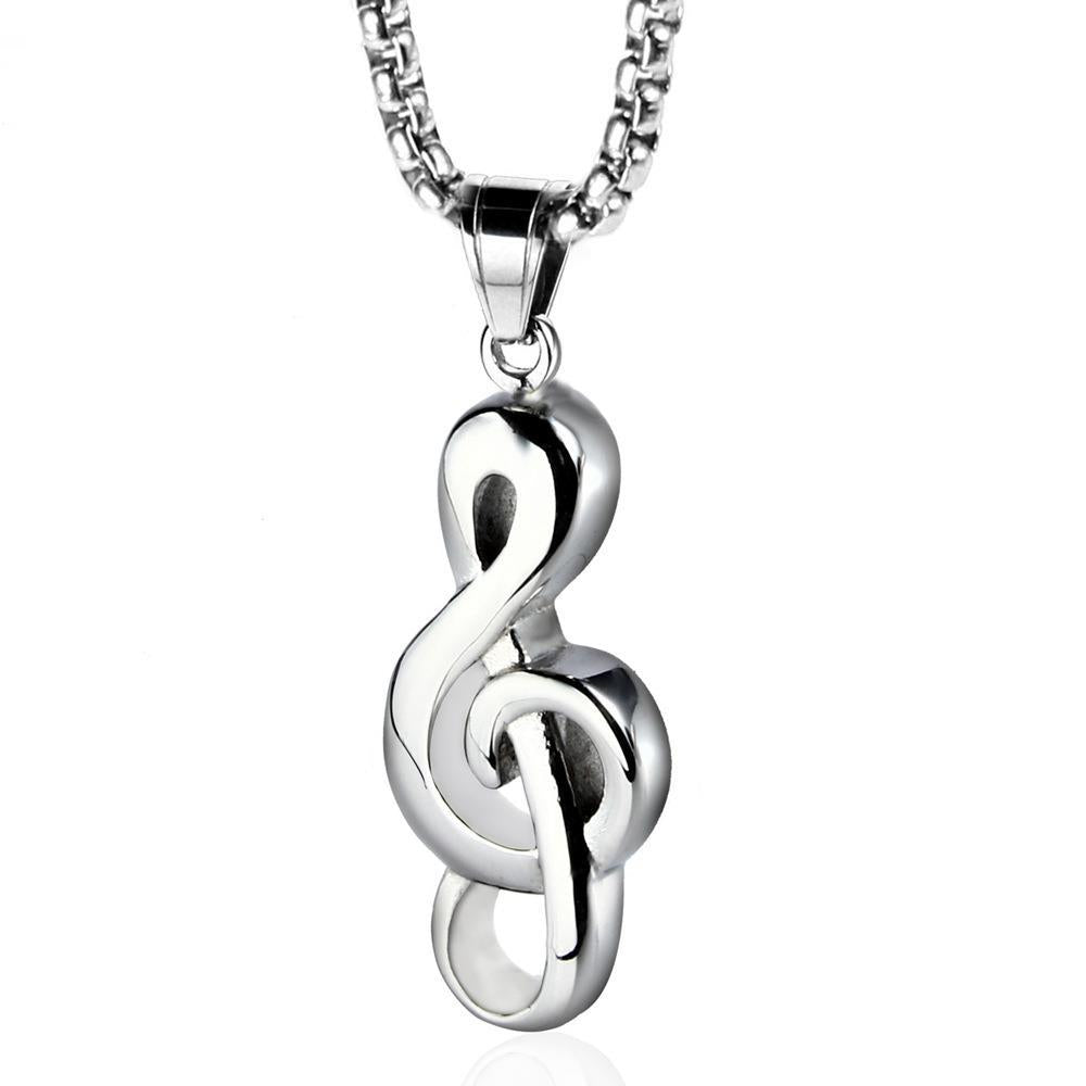 Titanium steel necklace