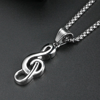 Titanium steel necklace