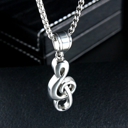 Titanium steel necklace