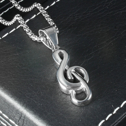 Titanium steel necklace