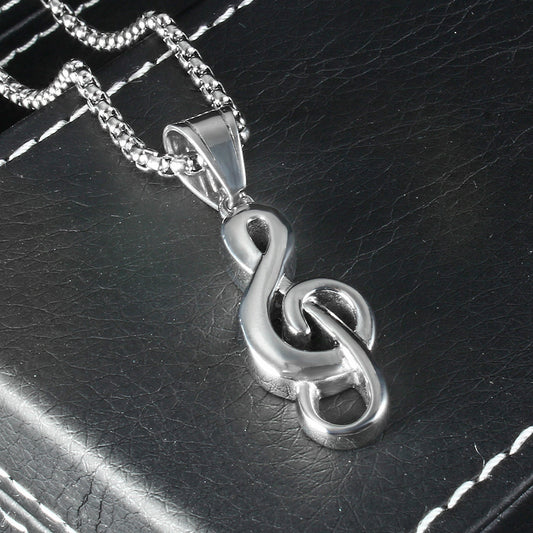 Titanium steel necklace