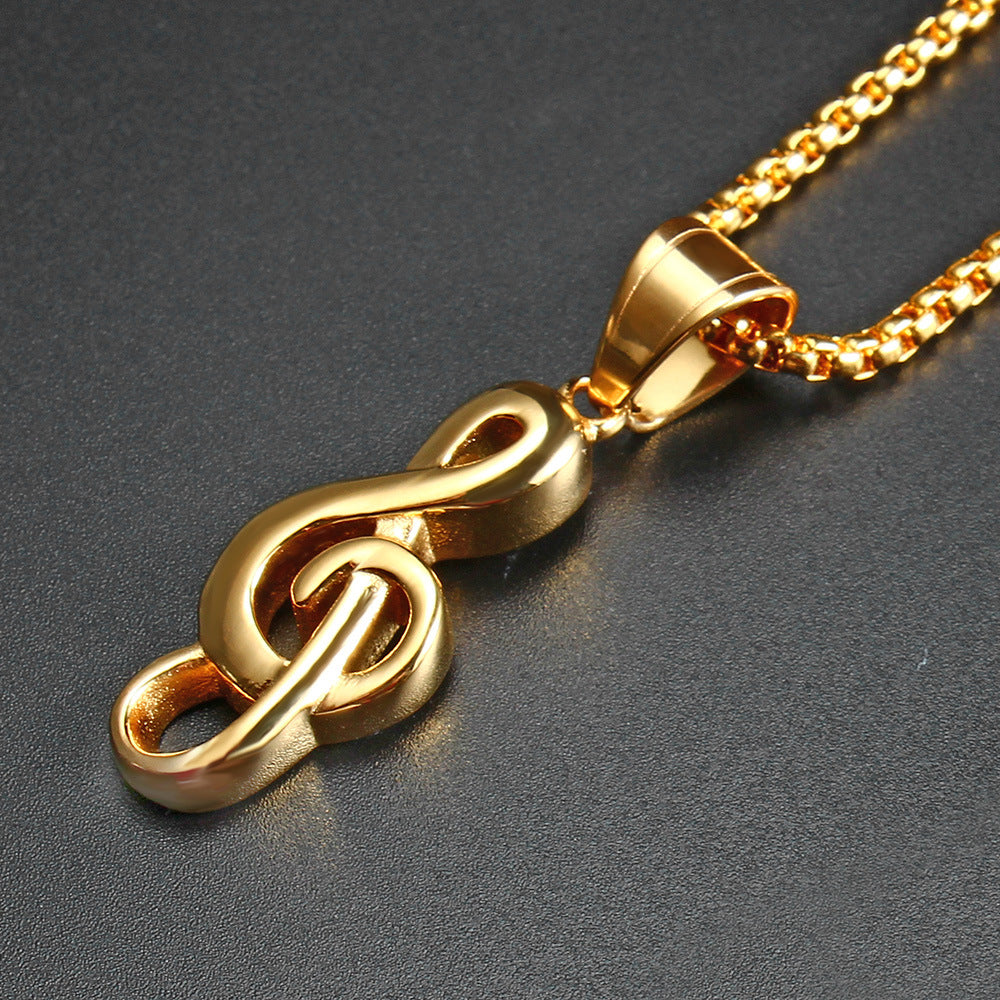 Titanium steel necklace