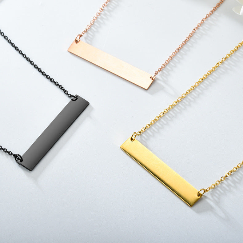 Titanium steel necklace