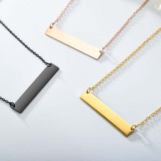 Titanium steel necklace