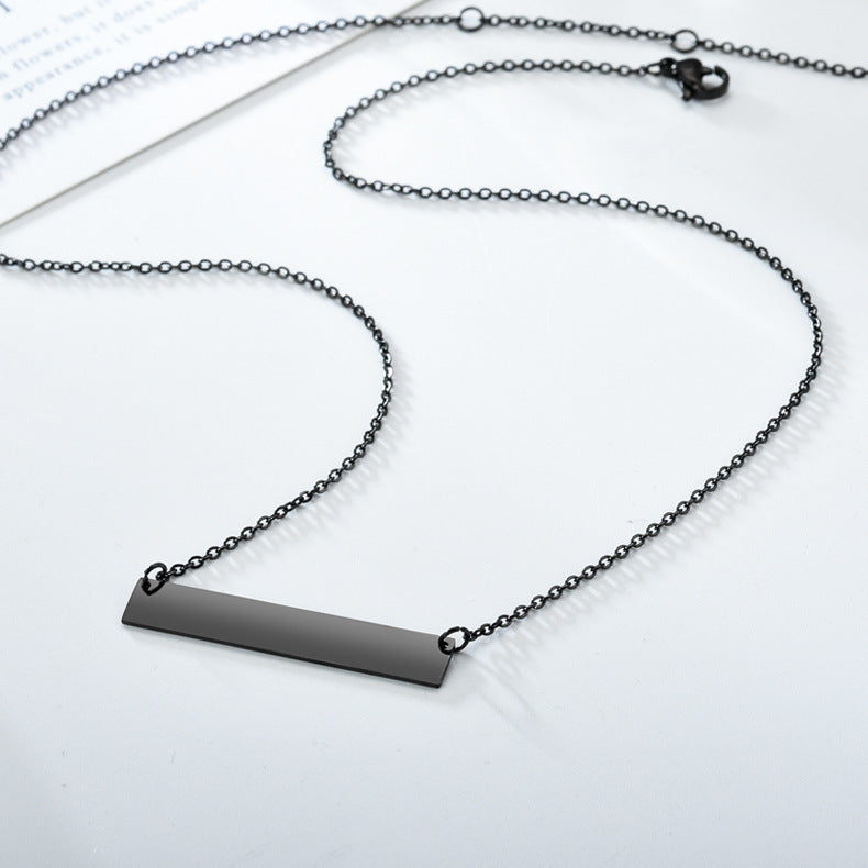 Titanium steel necklace