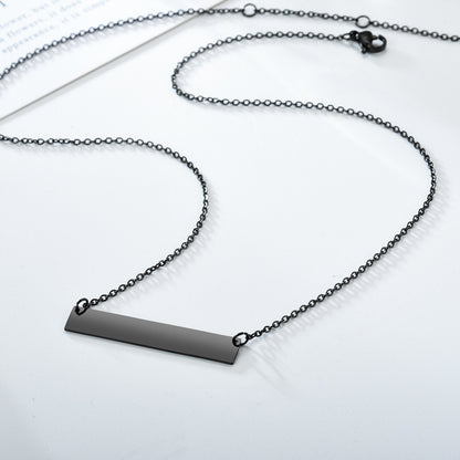 Titanium steel necklace