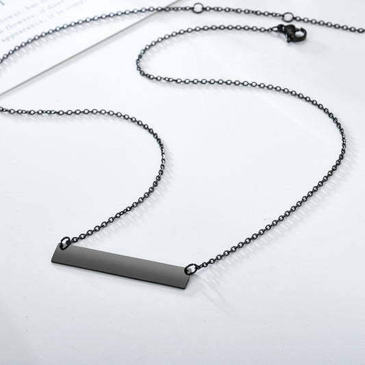 Titanium steel necklace