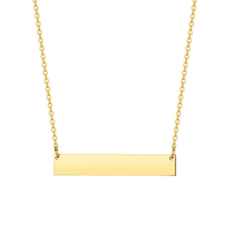 Titanium steel necklace