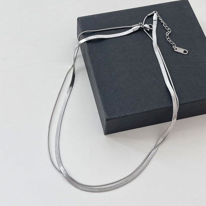 titanium steel necklace