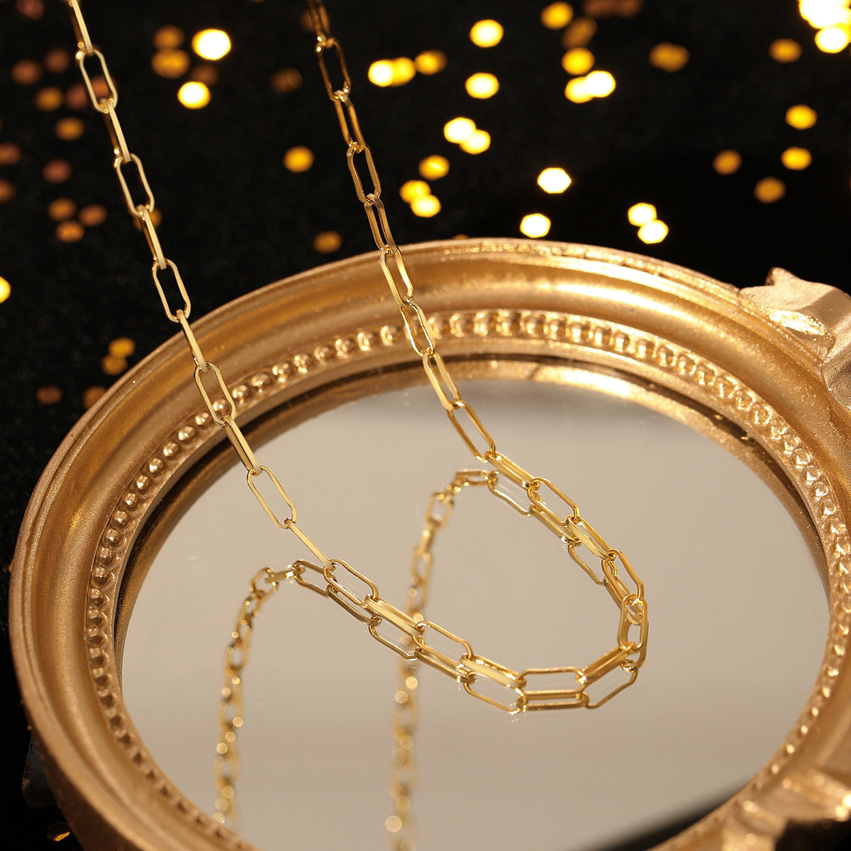 Titanium steel necklace
