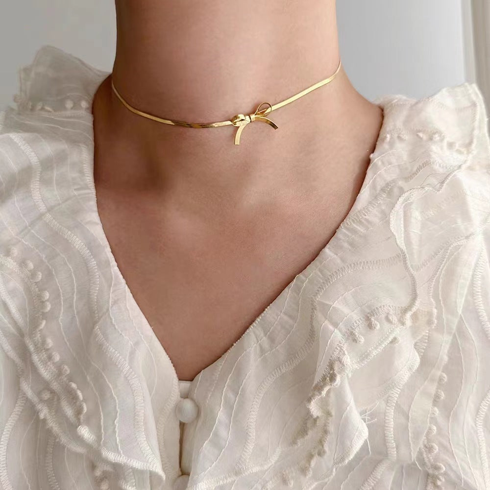 Titanium steel necklace