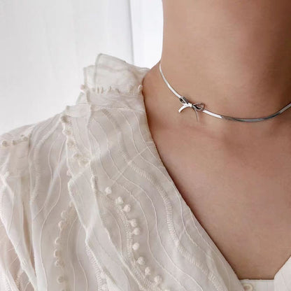 Titanium steel necklace