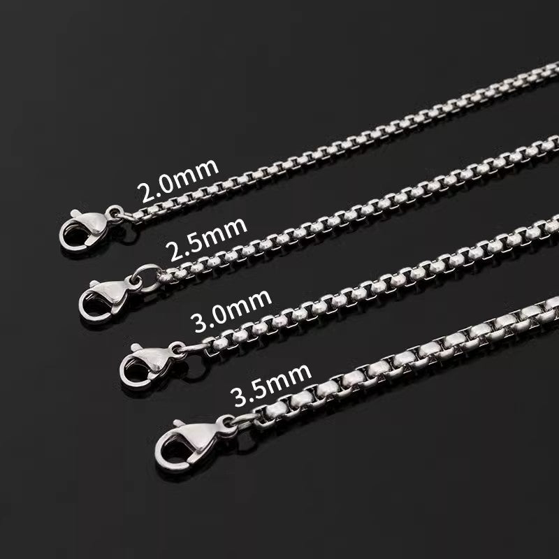 titanium steel necklace