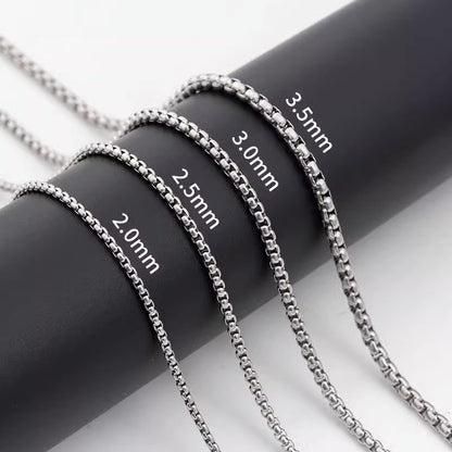 titanium steel necklace
