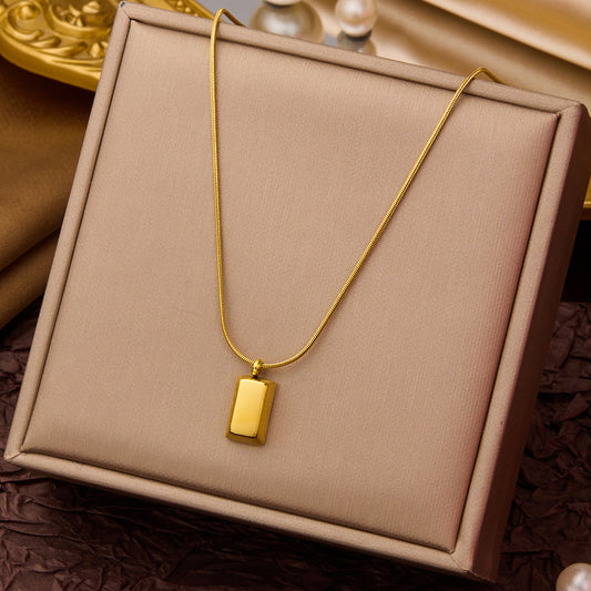 titanium steel necklace